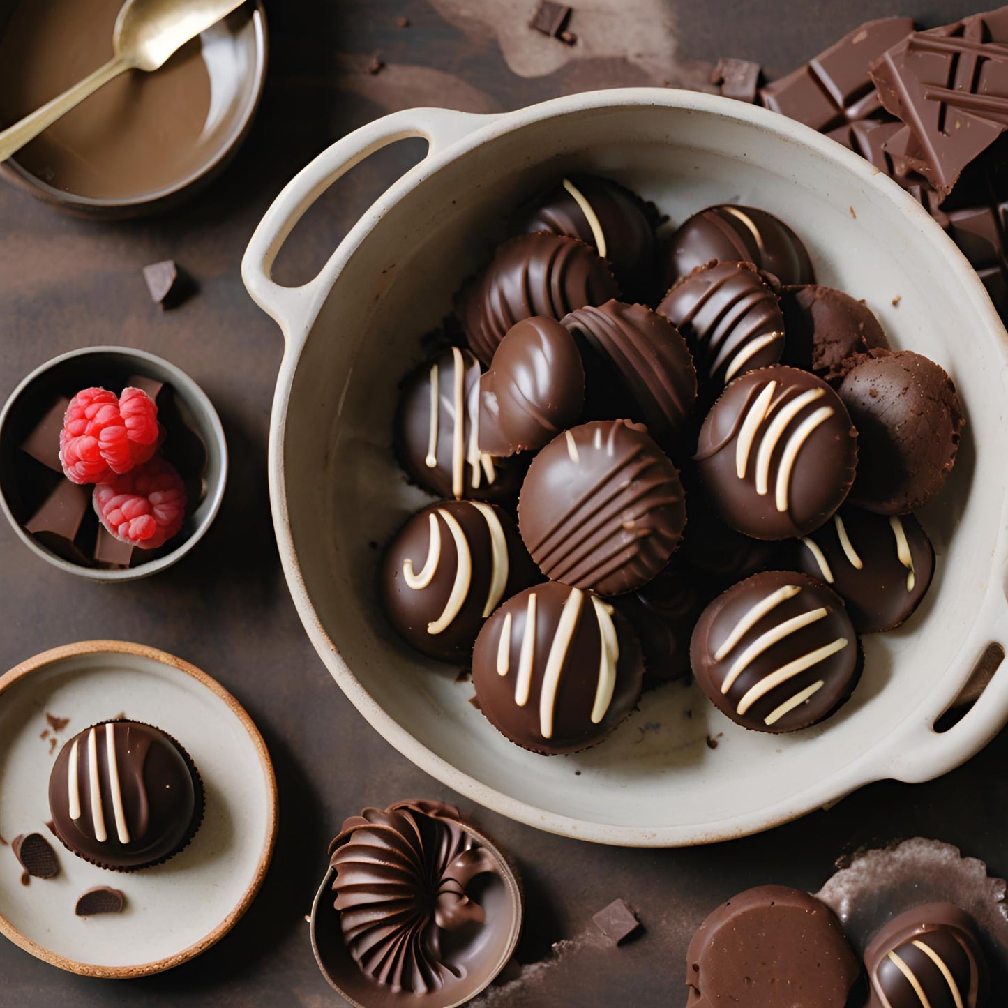 Dark Chocolate Melting Wafers- Smooth And Creamy, Perfect For Dipping, Baking, Candy Making, And Decorating Desserts - Ideal For