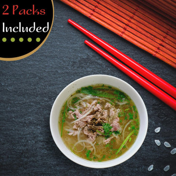 Ka-Me Gluten Free Rice Noodles - Vietnamese Express Pho Noodles Ready To Serve (Pack Of 6)