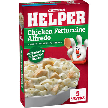 Chicken Helper Fettuccine Alfredo Pasta, 8.7 Ounces, 12 Per Case.