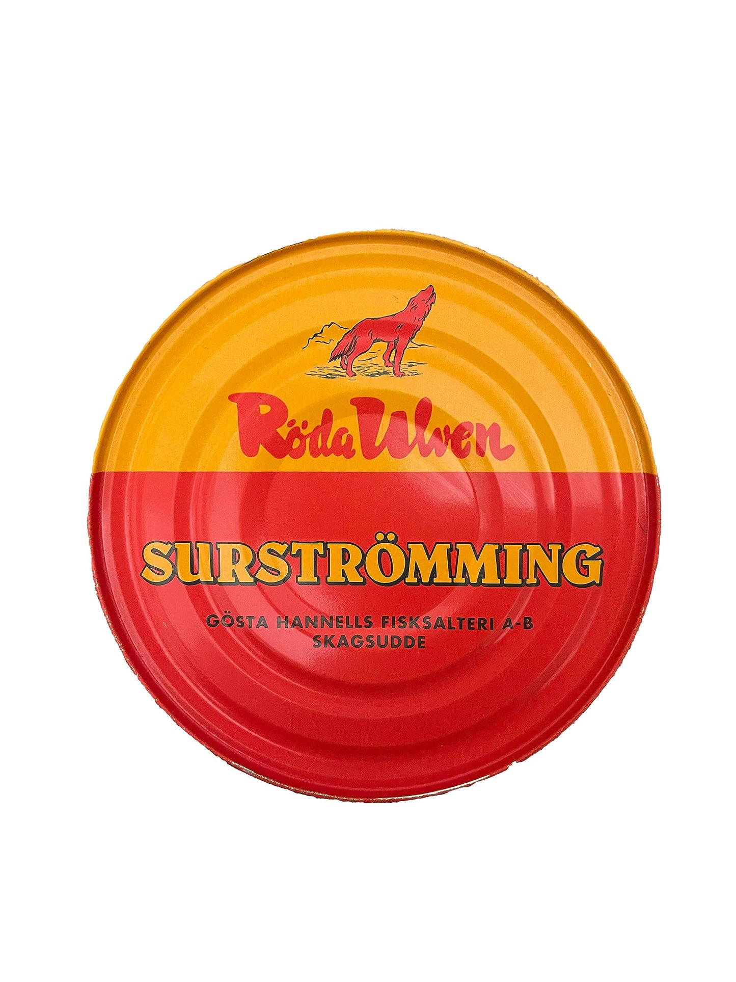 Surstrmming Fermented Pegs in Traditional Tin