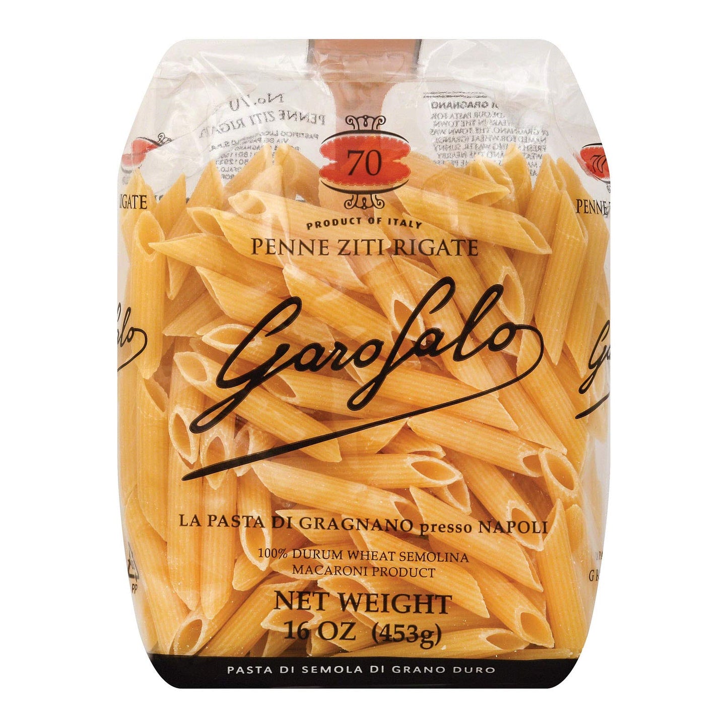 GAROFALO Pasta,Penne Ziti Rigate