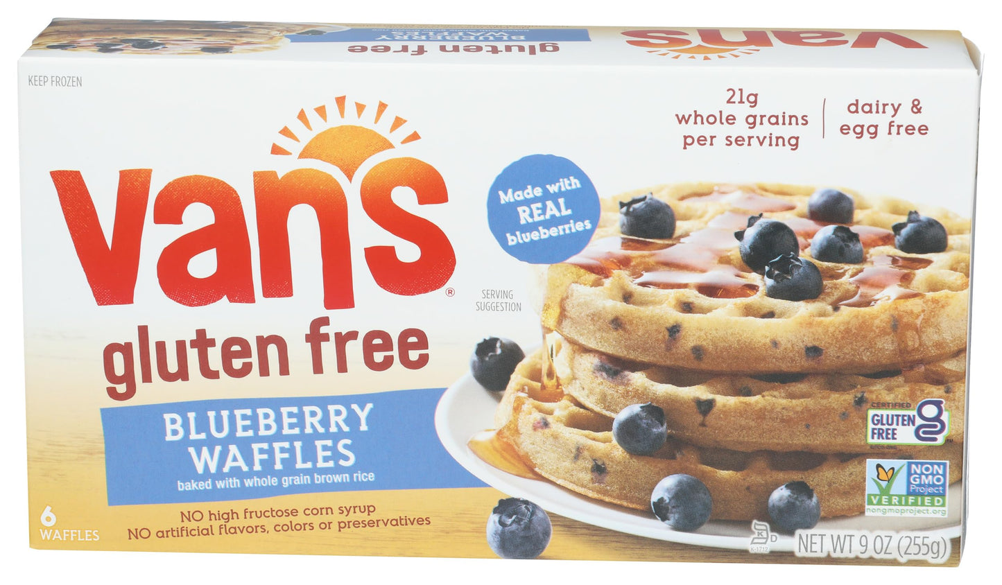 Vans Frozen Vans, Blueberry Waffle, 9 Oz