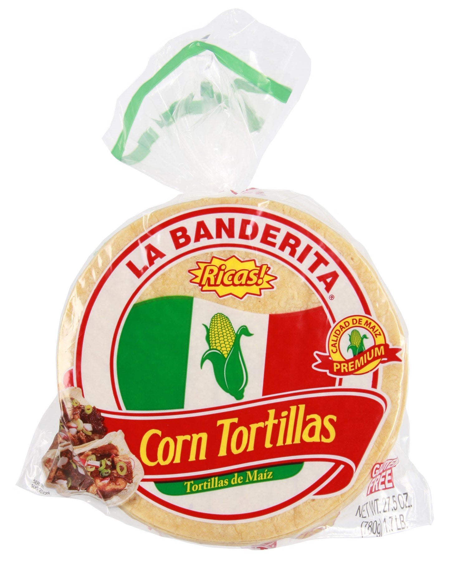 La Banderita Yellow Corn Tortillas, 30 ct