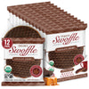 Gluten Free Certified Organic Stroopwafels By Swoffle - Chocolate Caramel | (12) 1.16Oz Wafers | Non-Gmo Wheat Free Kosher Soy Free And Nut Free!