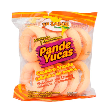 Su Sabor Cassava and cheese Snack/PandeYucas 2.5 ounces (70 grams)