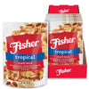 Fisher Snack Tropical Trail Mix, 3.5 Ounces (Pack Of 6), Banana Chips, Almonds, Cashews, Dried Sweetened Pineapple And Mango, Re