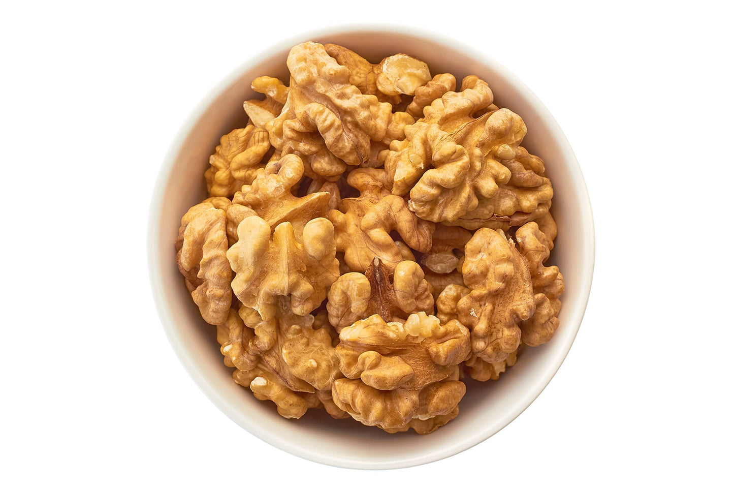Farm Fresh Nuts Oven Roasted Salted Walnuts - 2 Pound - Vegan Friendly, Super Crunchy, All Natural, Brown