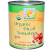 Bionaturae Organic Diced Tomatoes, No Salt Added, 28.2 Oz