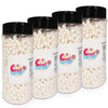 Sarah's Candy Factory Variety Dehydrated Marshmallow Bits, Vanilla Marshmallows in Jar, Assorted Marshmallows in Jar (Vanilla-Va