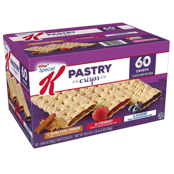 Kellogg'S Special K Pastry Crisp 2 Pastry Crispper Pouch 30/0.88 Oz Net Wt 26.4 Oz,, ()