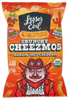 LESSEREVIL Organic Blazin Hot Cheddar Cheezmos 7 OZ