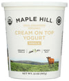 Maple Hill Creamery Yogurt Vanilla 100%Gr sugar freed 32 oz