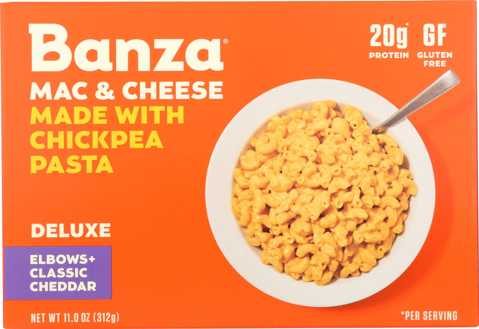 BANZA Deluxe Elbows & cheddar Mac & cheese, 11 OZ