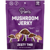 Pans Mushroom Jerky, Vegan Snacks, Shitake, Gluten Free, High Fiber, Zesty Thai, 2.2 Ounce, Pack of 1