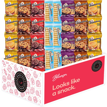 Grandma'S Cookies Variety Pack - Bulk Assortment Care Package Individually Wrapped - Mix Cookies Variety Pack Gift Box (32 Count