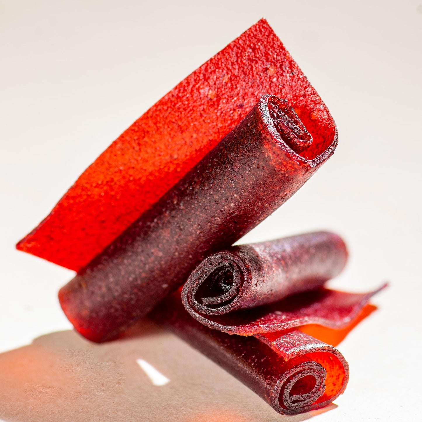 AVICENNA FOOD Tail Fruit Roll Snacks, Cherry Flavor, 48 Individual Packs, Non-GMO, No Added Sugar, 5x8x3.5 inches