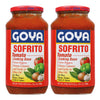 Sofrito Tomato Cooking Paste by Goya, Tomato Cooking Base with Green Peppers, Onion, Cilantro, Garlic, and Olive Oil, Latino Sea