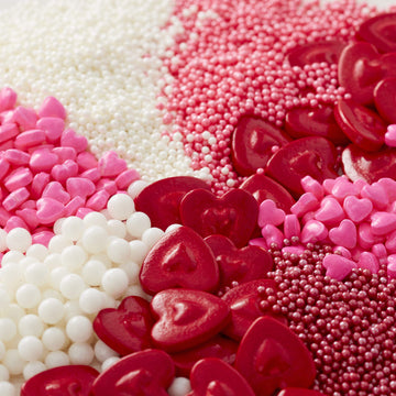 Wilton Valentine Sprinkles Dessert Decorating Set, 8-Count