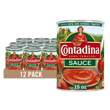 Contadina Canned Tomato Sauce, 12 Pack, 15 Oz Can