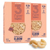Three Farm Daughters High Fiber Elbow Macaroni Pasta Pack, Low GI, Non GMO Elbow Pasta Noodles, Low Net Carb, Made in the USA, 1