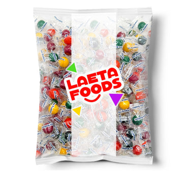 Jawbreakers Hard Candy | 2 Pound Bag - Approx. 150 Count | Individually Wrapped Halloween Candy | Assorted Fruit Flavored Retro