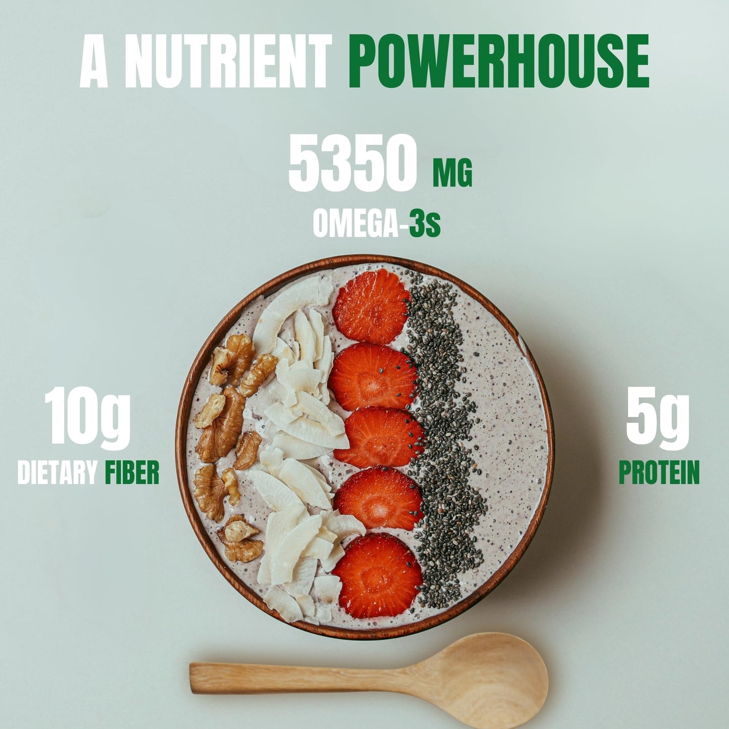 Premium Bulk Chia Seeds (25Lbs Bag) | A+ Grade Chia | Nutrient-Packed Superfood | Non-Gmo | Gluten-Free Chia Seeds Bulk | Vegan