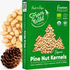 From Wild Fresh Organic Pine Nuts 7Oz Certified Vegan Kosher Unsalted Pignolias - Siberian Pine Nuts For Pesto, Raw Nuts, Medite