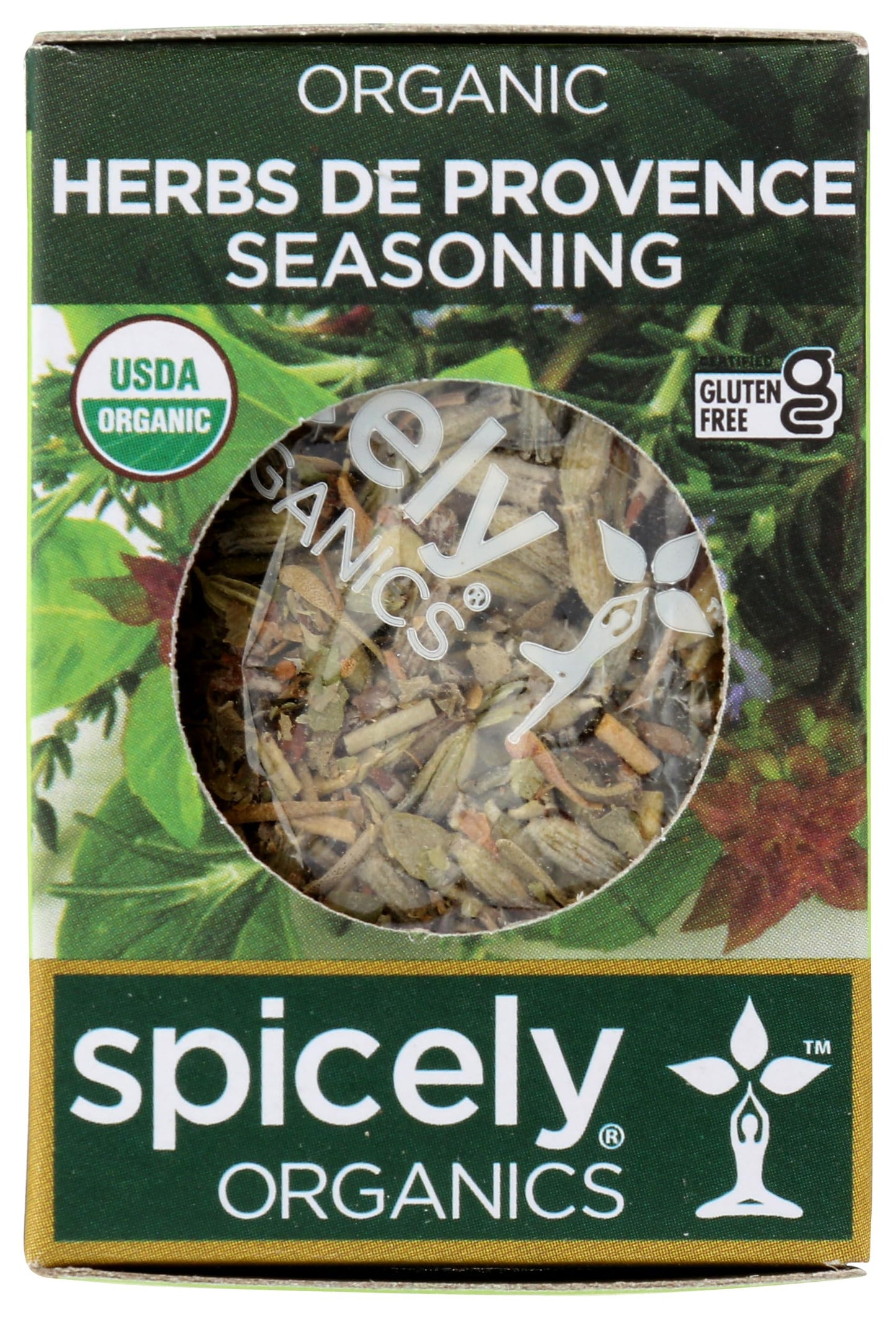 Spicely Organic Herbs De Provence Seasoning 0.1 Oz Certified Gluten-Free