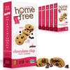 Homefree Mini Chocolate Chip Cookies, Gluten Free, Nut Free, Vegan, School Safe and Allergy Friendly Snack, 5 oz. Box (Pack of 6