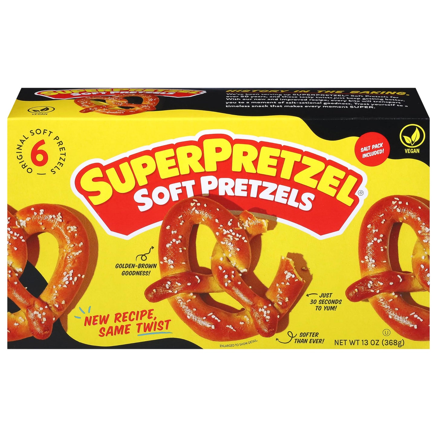 SuperPretzel, Soft Pretzels, 13 oz