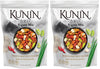 (Pack of 2) KUNIN Rigato mix, Premium Asian Cracker Made With Thai Jasmine Rice, 20 oz - Low Sugar, Low Fat, No Cholesterol