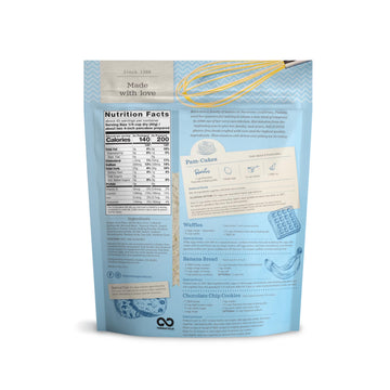 Pamelas Gluten Free Baking Mix, Waffles & Cookies, 64 oz (Pack of 3)