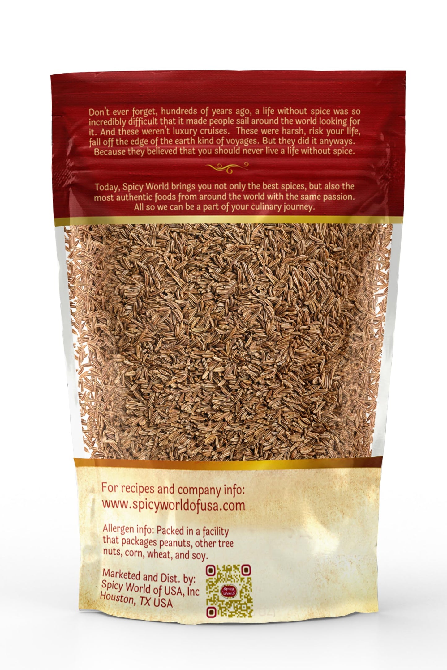 Spicy World Caraway Seeds 4 Oz (117G) | Premium Whole Caraway Seeds For Rye Bread, Sauerkraut & Cooking | Aromatic Gourmet Caraway Spice