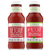 Primal Kitchen Organic Ketchup Variety Pack, Original Unsweetened And Spicy, No Cane Sugar Or Corn Syrup, 11.3 Ounces, Pack Of 2