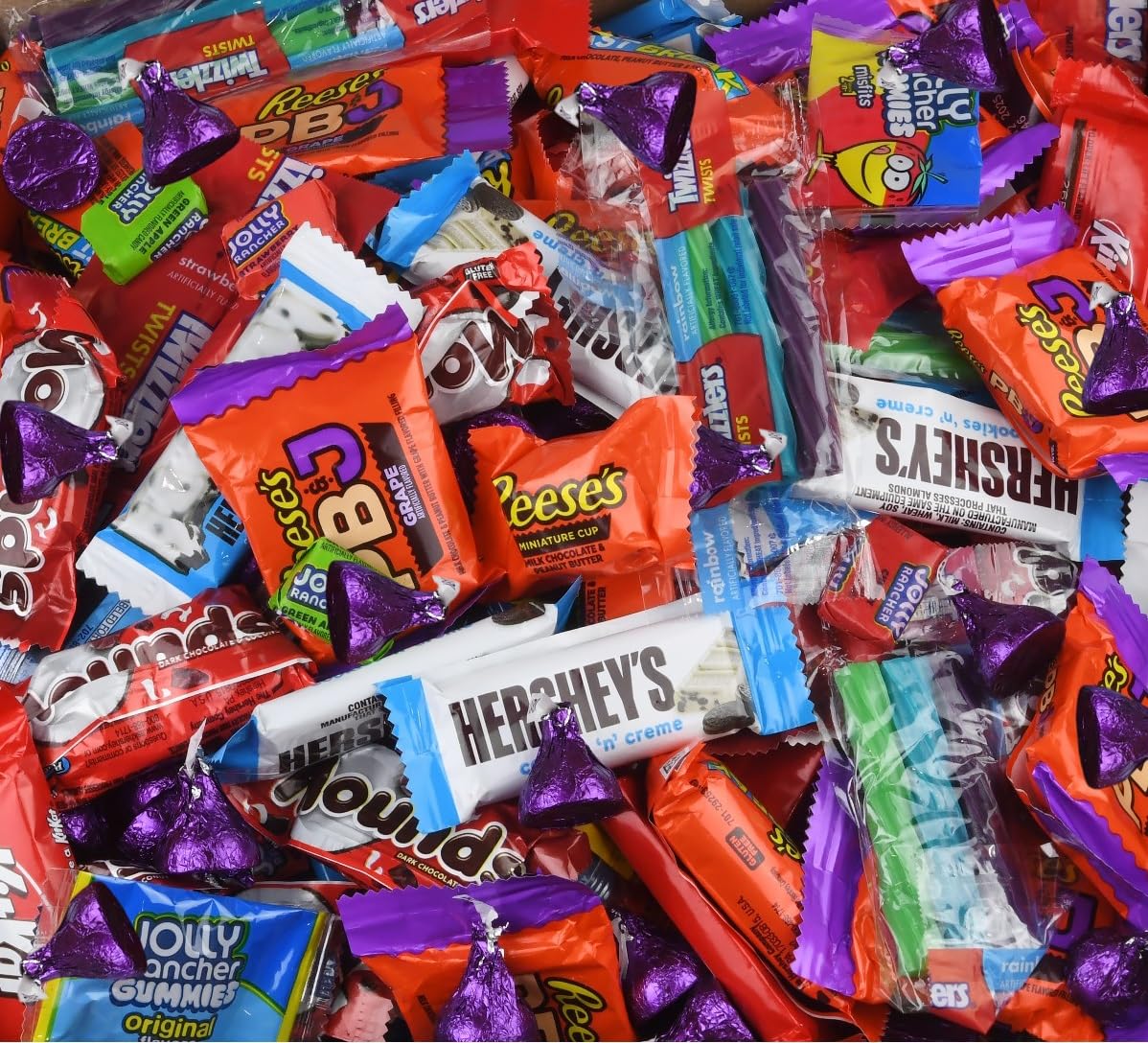 Chocolate & Candy - 2 lb Bulk Variety Pack with Individually Wrapped - for Parties & Sharing