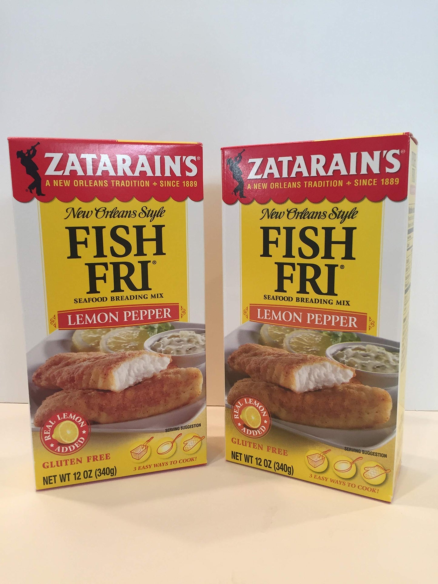 Zatarain's Lemon Pepper Fish Fri, 12 OZ
