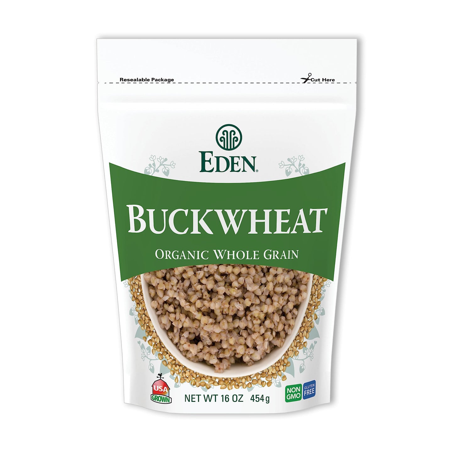 Eden Organic Buckwheat, 16 Oz, Gluten Free, 100% Whole Grain