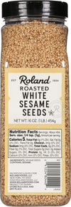 Roland Foods Roasted White Sesame Seeds, Specialty Imported Food, 16 Ounce, Pack Of 1