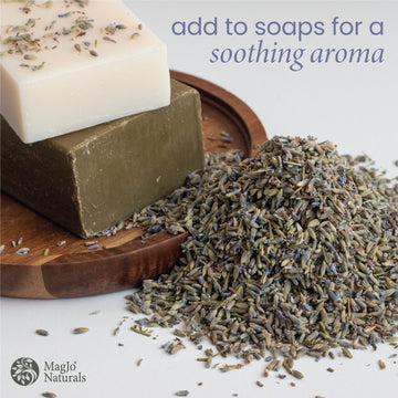 Magjo Naturals European Lavender Flowers (Extra Grade) - 100% Raw From Europe - 1 Pound