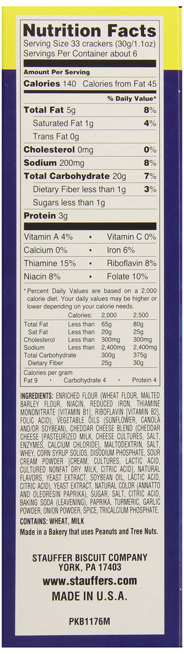 Stauffers Whales Baked Cheddar Snack Crackers, (2) 7 Oz Boxes