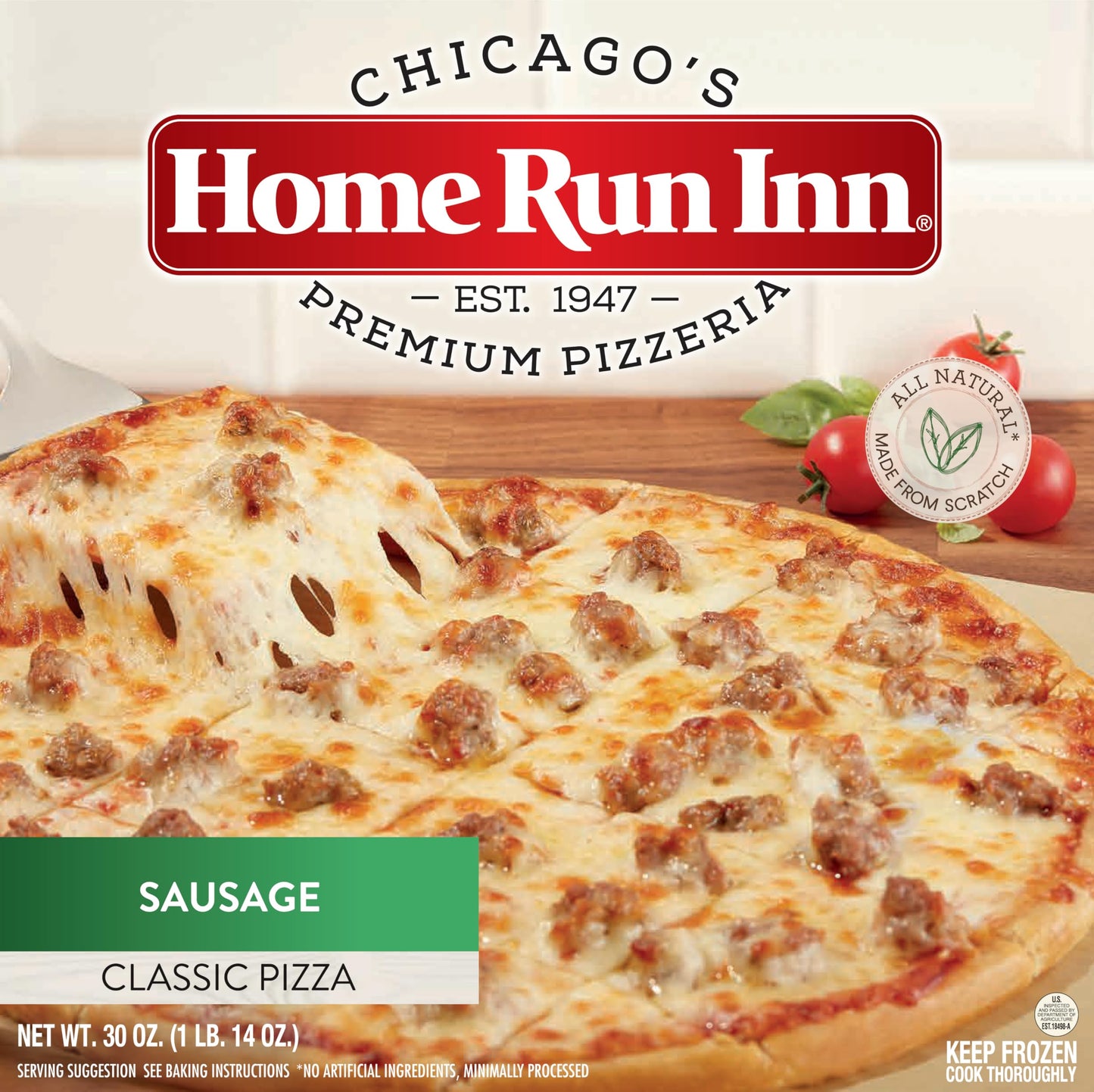 Home Run Inn, Pizza Sausage, 30 Ounce