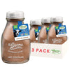 Sillycow Farms Hot Chocolate Mix Udderly Milk | Rich Hot Cocoa Delight | Gluten-Free, Non-GMO, Dairy-Free | Pure Cocoa and Vanilla Flavor | 16.9 Oz Reusable Glass Bottle - Pack of 3