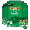 Twinings Irish Breakfast Black Tea 72 K-Cup Pods for Keurig, 12 Count (Pack of 6), Robust, Strong, Bold Flavour, Caffeinated, En