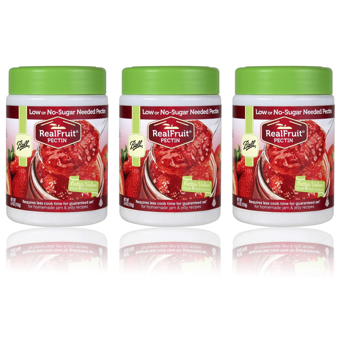 Ball Realfruit Low No-Sugar Needed Pectin (3 Pack)