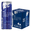 Red Bull Energy Drink Blueberry, 8.4 Fl Oz, 4 Pack, Blue Edition, Model RB40218