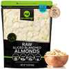Nut Cravings - Blanched Sliced Almonds - Raw, (16Oz - 1 Lb) Packed Fresh In Resealable Bag - Nut Snack - Healthy Protein Food, A