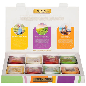 Twinings Tea Classics Collection Gift Box Sampler, 48 Tea Bags (Pack Of 1), Enjoy Hot Or Iced | Includes Black, Herbal, Green, & Chai Teas