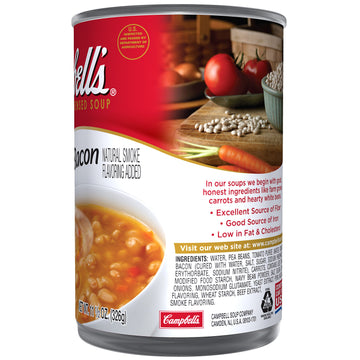 Campbell'S, Condensed Bean With Bacon Soup, 11.5Oz Can (Pack Of 6)