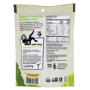 Barnana - Organic Chewy Banana Bites, Original, Chewy Banana Snack, Made With Real Fruit, High In Potassium, Kosher, Usda Organi