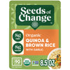 SEEDS OF CHANGE Organic Quinoa & Brown Rice with Garlic, Organic Food, 8.5 OZ Pouch